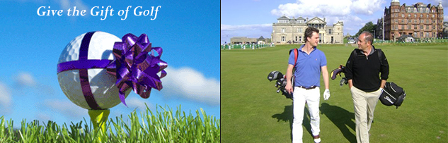Scotland for Golf: Golf Gift Vouchers: Golf Vouchers: Learn from a PGA Pro