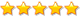 5 star rating