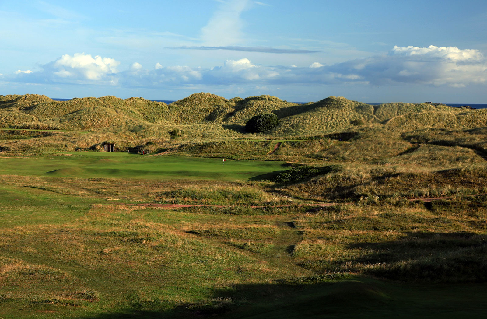 A picture of one of Royal Portrush's fairways
