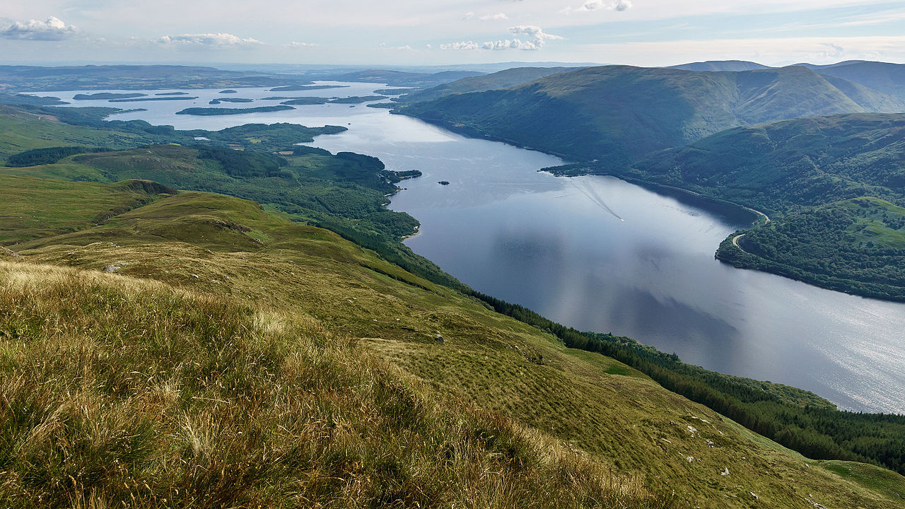 Loch lomond from above